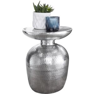 FineBuy Aluminiowa Szafka Nocna - Elegancki Orient Express FineBuy Aluminiowa Szafka Nocna - Elegancki Orient Express