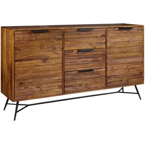 FineBuy Modell - Modernes Industrie Sideboard Braun FineBuy Modell - Modernes Industrie Sideboard Braun