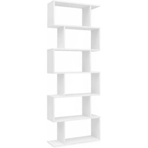 FineBuy Étagère Zigzag Blanche - Étagère - Design Moderne - Publicité FineBuy Étagère Zigzag Blanche - Étagère - Design Moderne - Publicité