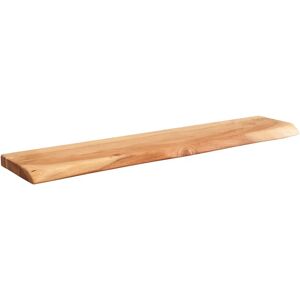 Étagère Murale Wohnling avec Bord Naturel d'Acacia 115cm - Publicité Étagère Murale Wohnling avec Bord Naturel d'Acacia 115cm - Publicité
