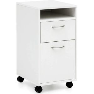 FineBuy Biały 33x63x38 cm Nowoczesny Kontener Biurowy FineBuy Biały 33x63x38 cm Nowoczesny Kontener Biurowy