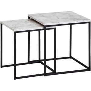 FineBuy Design Tables d'appoint et de salon en style moderne - Noir, Blanc, Effet Marbre - Publicité FineBuy Design Tables d'appoint et de salon en style moderne - Noir, Blanc, Effet Marbre - Publicité