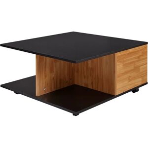 FineBuy Table Basse Moderne Grise 70x70cm avec 2 Tiroirs & 2 Compartiments - Salon - Publicité FineBuy Table Basse Moderne Grise 70x70cm avec 2 Tiroirs & 2 Compartiments - Salon - Publicité