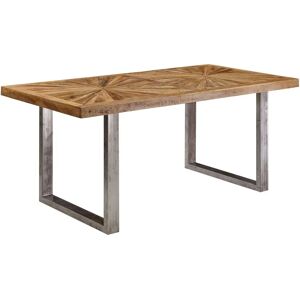 FineBuy - Mango Wood - Metalowe nogi - Brązowy - Stół jadalny FineBuy - Mango Wood - Metalowe nogi - Brązowy - Stół jadalny