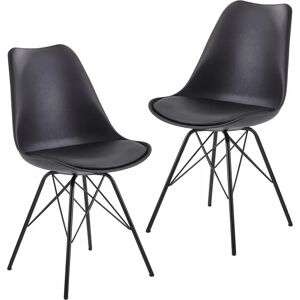 Zestaw 2 krzeseł jadalnianych Scandinavian Jonathan - Nowoczesny design Zestaw 2 krzeseł jadalnianych Scandinavian Jonathan - Nowoczesny design