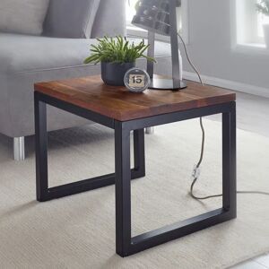 FineBuy - Table d'appoint 45x40x45 cm Sheesham massif - Publicité FineBuy - Table d'appoint 45x40x45 cm Sheesham massif - Publicité