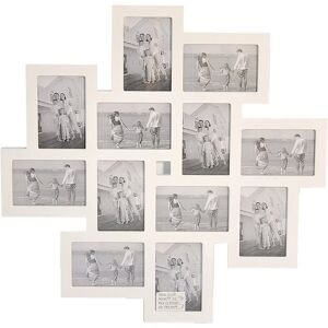 MY HOME Familien Weiß 62cm Wandcollage Bilderrahmen 10x15 cm MY HOME Familien Weiß 62cm Wandcollage Bilderrahmen 10x15 cm