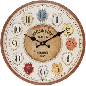 MYFLAIR - Wanja - Bunt - 34 cm - Wanduhr MYFLAIR - Wanja - Bunt - 34 cm - Wanduhr