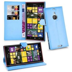 Cadorabo Blaue Kunstleder Flip Hülle für Nokia Lumia 1520 - Schutzbuch Cadorabo Blaue Kunstleder Flip Hülle für Nokia Lumia 1520 - Schutzbuch