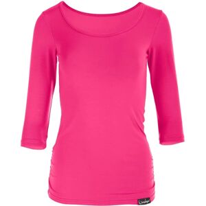 Camiseta de manga 3/4 WINSHAPE WS4 Mujer Fitness Yoga Pilates rosa Camiseta de manga 3/4 WINSHAPE WS4 Mujer Fitness Yoga Pilates rosa