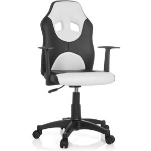 Chaise de Bureau Kid Game Al - Réglable en hauteur - Noir/Blanc - Publicité Chaise de Bureau Kid Game Al - Réglable en hauteur - Noir/Blanc - Publicité