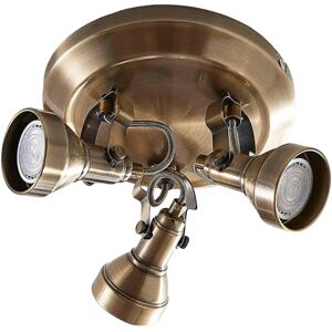 Lindby Perseas Bronze Deckenlampe - Deckenleuchte mit 3 GU10 Spots Lindby Perseas Bronze Deckenlampe - Deckenleuchte mit 3 GU10 Spots