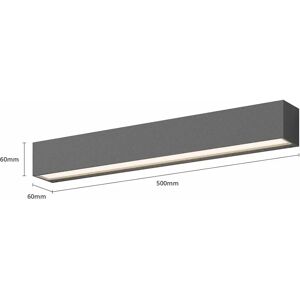 Lucande - led Lámpara de pared Led exterior 'Lengo' en Negro - Lighting Lucande - led Lámpara de pared Led exterior 'Lengo' en Negro - Lighting