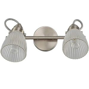 Lindby Moderne Grå Væglampe - 2 Lys, IP44 - Badeværelse & Udendørs Lindby Moderne Grå Væglampe - 2 Lys, IP44 - Badeværelse & Udendørs