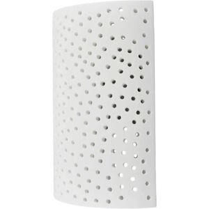 Lindby Jiru Hvit Perforert Gips Vegglampe - Vegglampe Lindby Jiru Hvit Perforert Gips Vegglampe - Vegglampe