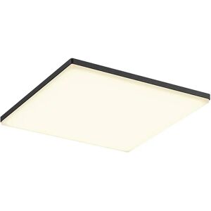 Lucande Outdoor LED Ceiling Light - Modern Gray, Plastic, 1 Bulb - Exterior Lamp Lucande Outdoor LED Ceiling Light - Modern Gray, Plastic, 1 Bulb - Exterior Lamp