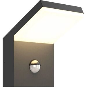 Arcchio - Modern LED Wall Light with Sensor - Black Aluminum - Exterior Arcchio - Modern LED Wall Light with Sensor - Black Aluminum - Exterior