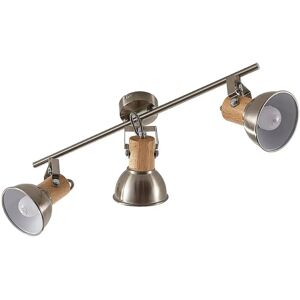 Lindby Dennis - Modern Gray Metal LED Ceiling Light - 3 Points Lindby Dennis - Modern Gray Metal LED Ceiling Light - 3 Points