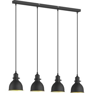 Lindby - Jasminka Pendant Light - Black-Gold - 4 Lights Lindby - Jasminka Pendant Light - Black-Gold - 4 Lights