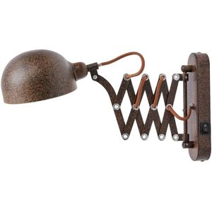 Lindby - Wall Lamp 'Curtis' in Brown Metal for Living & Dining - E14 Lindby - Wall Lamp 'Curtis' in Brown Metal for Living & Dining - E14