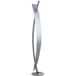 Lucande - LED Stehlampe 'Marija' Silber Modern 140cm - Stehlampe Lucande - LED Stehlampe 'Marija' Silber Modern 140cm - Stehlampe