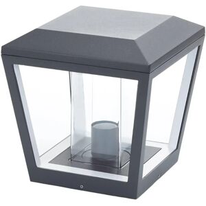 Lucande Dunia Outdoor Lantern - Metal Gray 24cm IP54 Lucande Dunia Outdoor Lantern - Metal Gray 24cm IP54
