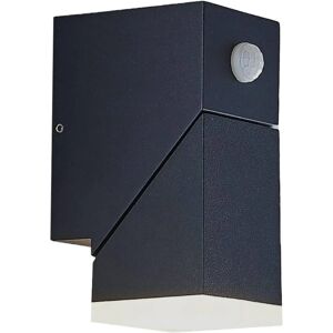 Lindby - Applique da esterni Sally Moderna Nera LED con Sensore Lindby - Applique da esterni Sally Moderna Nera LED con Sensore