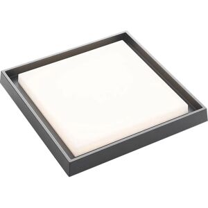 Lucande Modern Square Outdoor LED Ceiling Light - 34cm Lucande Modern Square Outdoor LED Ceiling Light - 34cm