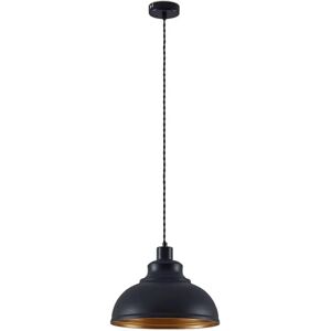 Lindby Vintage Black Pendant Lamp - Ceiling Light Lindby Vintage Black Pendant Lamp - Ceiling Light