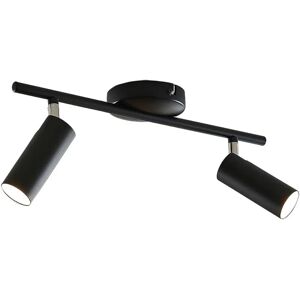 Lindby Camille Schwarze Moderne 2-Licht Deckenlampe - Deckenleuchte Lindby Camille Schwarze Moderne 2-Licht Deckenlampe - Deckenleuchte