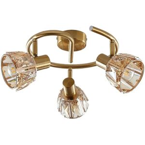 Lindby Kosta Gold Moderne Deckenleuchte - 3 Leuchten Lindby Kosta Gold Moderne Deckenleuchte - 3 Leuchten