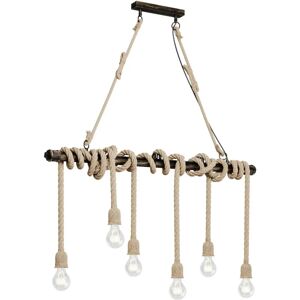 Lindby Hajo Vintage Pendant Lamp - 6 Lights, Metal, E27 Lindby Hajo Vintage Pendant Lamp - 6 Lights, Metal, E27
