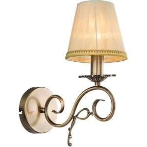 Lindby Vegglampe Finnick - Antikk Messing - Tradisjonell - E14 Lindby Vegglampe Finnick - Antikk Messing - Tradisjonell - E14