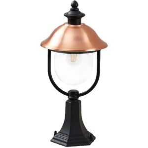 Lindby Clint Outdoor Copper Aluminum Lamp - E27 IP44 Garden Path Light Lindby Clint Outdoor Copper Aluminum Lamp - E27 IP44 Garden Path Light