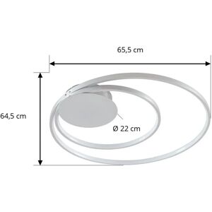 LINDBY Nerwin Aluminum/Crome Ceiling Light - Modern Design LINDBY Nerwin Aluminum/Crome Ceiling Light - Modern Design