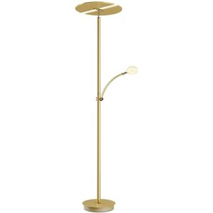 Lampada da terra LED Lucande Anniki - Design moderno in oro Lampada da terra LED Lucande Anniki - Design moderno in oro