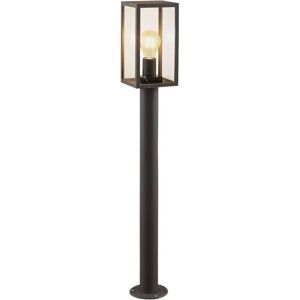 Lindby Filimon Outdoor Lamp - Modern Black Aluminum (1 Bulb, E27) for Pathway, Beacon, Outdoor Lighting Lindby Filimon Outdoor Lamp - Modern Black Aluminum (1 Bulb, E27) for Pathway, Beacon, Outdoor Lighting