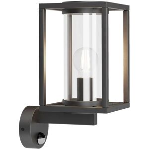 Lucande Ferda Modern Exterior Wall Light with Sensor - Black Lucande Ferda Modern Exterior Wall Light with Sensor - Black