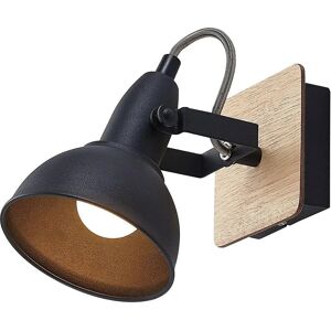 Lindby Aylis Sort/Tre Spot - Væg- og Spotlamper Lindby Aylis Sort/Tre Spot - Væg- og Spotlamper