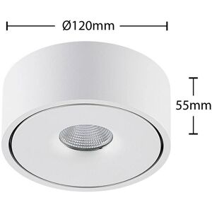 Arcchio Rotari White Aluminum LED Ceiling Lamp Arcchio Rotari White Aluminum LED Ceiling Lamp