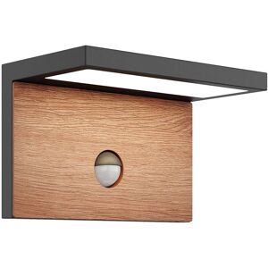 Lucande Lignus Wall Light - Modern Outdoor LED Sensor Lamp - Black Lucande Lignus Wall Light - Modern Outdoor LED Sensor Lamp - Black