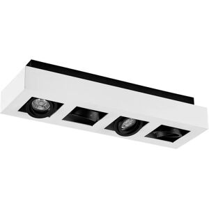 Arcchio Vince Ceiling Light - Modern White Aluminum 47x14cm Arcchio Vince Ceiling Light - Modern White Aluminum 47x14cm