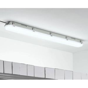 Arcchio White LED Surface Mount Light - IP65, Flicker-Free, 121.5cm Arcchio White LED Surface Mount Light - IP65, Flicker-Free, 121.5cm