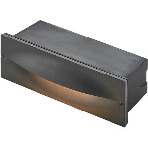 Lucande - Wall Light Zandro Modern Black Aluminum Waterproof (1 Bulb) Outdoor Recessed Lamp Lucande - Wall Light Zandro Modern Black Aluminum Waterproof (1 Bulb) Outdoor Recessed Lamp