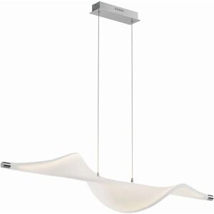 Lucande Edano Moderne Tekstilpendel - 122cm Hvid Lucande Edano Moderne Tekstilpendel - 122cm Hvid