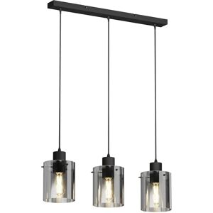 Lindby Kourtney Hangelampe - Modern Sort 3 Lys Lindby Kourtney Hangelampe - Modern Sort 3 Lys