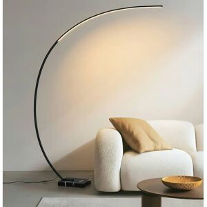 Lindby - Svart metallgulvlampe Kendra - Energibesparende LED Lindby - Svart metallgulvlampe Kendra - Energibesparende LED