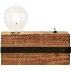 Lindby Sverina Wooden Table Lamp - 1 Light - Brown Lindby Sverina Wooden Table Lamp - 1 Light - Brown
