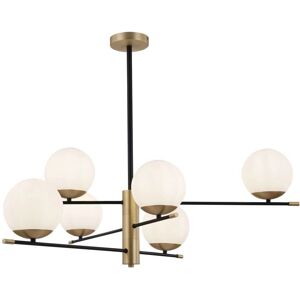 Maytoni MOD048PL-06G Ceiling Lighting - 6-Light Gold Pendant Maytoni MOD048PL-06G Ceiling Lighting - 6-Light Gold Pendant