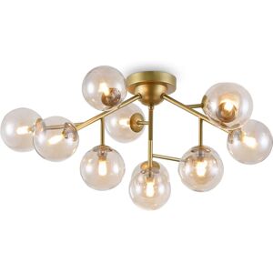 Maytoni MOD545PL-12G Ceiling Light - G9 Bulb, 12 Lights, Gold Finish Maytoni MOD545PL-12G Ceiling Light - G9 Bulb, 12 Lights, Gold Finish